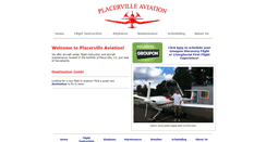 Desktop Screenshot of placervilleaviation.com